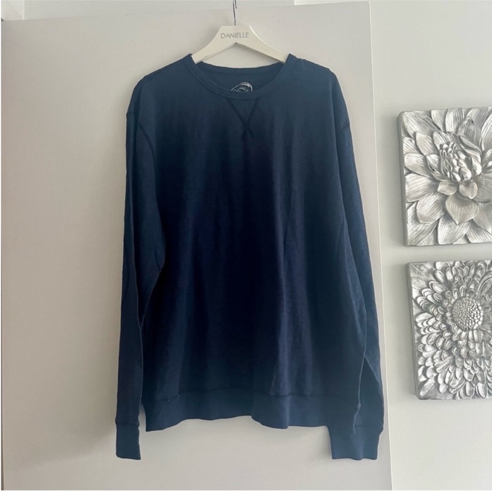 TRUE GRIT Vintage Crew Long Sleeve